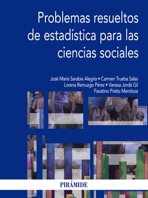 cover image of Problemas resueltos de estadística para las ciencias sociales